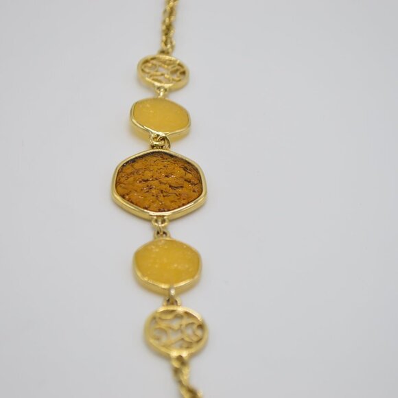 Taste of Honey Topaz Colored Necklace - Picture 3 of 6